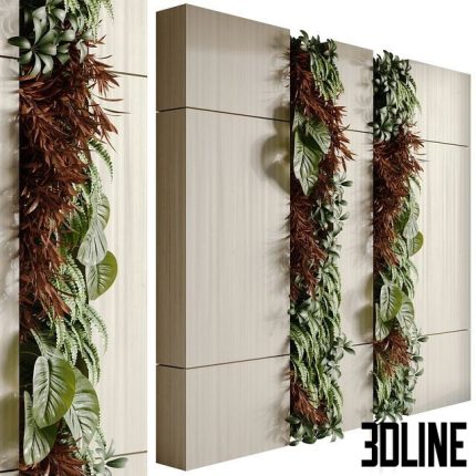 Vertical garden 01 0(3dline.net)