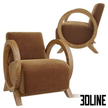 Vintage Berti Chair by La Redoute Interiors 0(3dline.net)