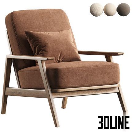 Vintage chair Linna 0(3dline.net)