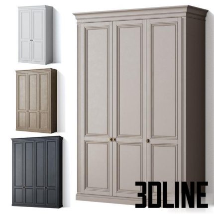 Wardrobe classic 01 0(3dline.net)