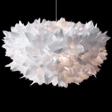 White feather chandelier 0(3dline.net)