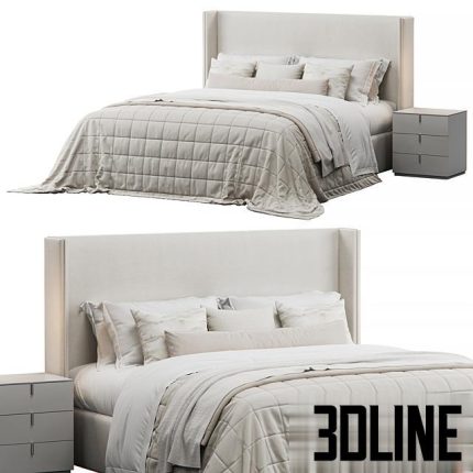 Winged Bed by Lorinzer Living 0(3dline.net)