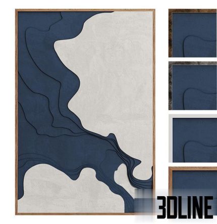 3D Decorative panel 0(3dline.net)