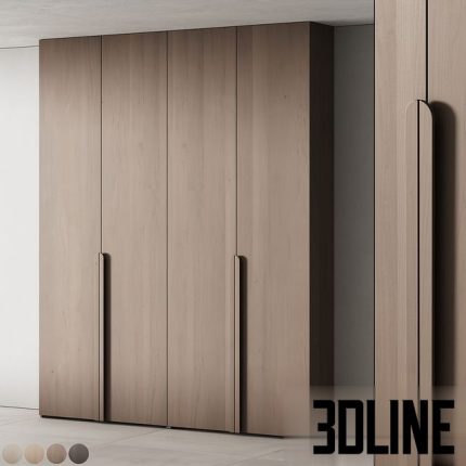 504 cabinet furniture 16 modular wardrobe cupboard 4 colors 0(3dline.net)