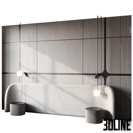 Headboard 03 02104 0(3dline.net)