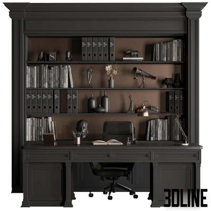 Office furniture s58 0(3dline.net)