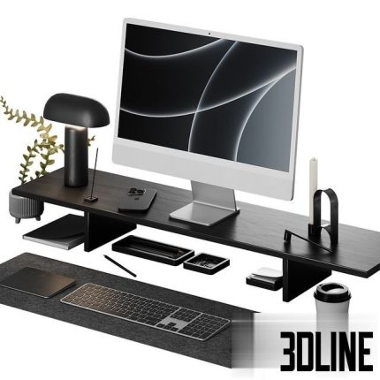 Apple set workplace 0(3dline.net)
