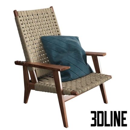 Arteriors Jericho Reclining Chair 0(3dline.net)