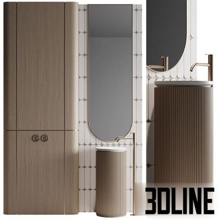 Bathroom furniture 5 0(3dline.net)
