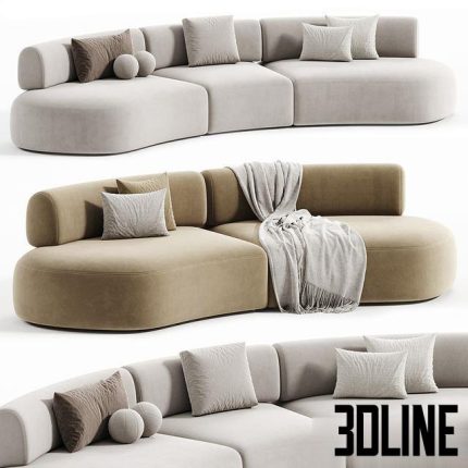 Bon Bon sofa 0(3dline.net)