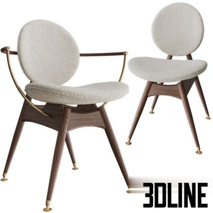 Circle dining chair  by Overgaard & Dyrman 0(3dline.net)