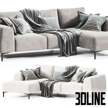 Corner sofa Cloud 0(3dline.net)