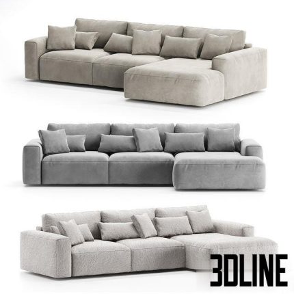 Corner sofa Rosseto from One&Home 0(3dline.net)