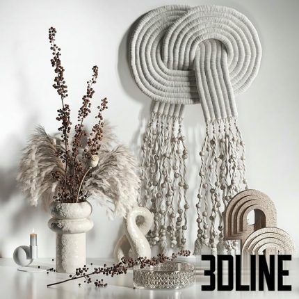 Decorative_set_05_with_Macrame_and_berry_branch (12)(3dline.net)