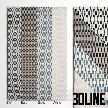 Elliot Rugs By Linie Design 0(3dline.net)