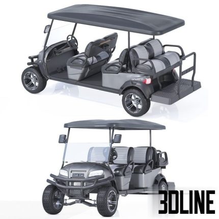 Golf Club Car 0(3dline.net)
