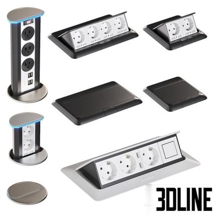 Hiden socket set 0(3dline.net)