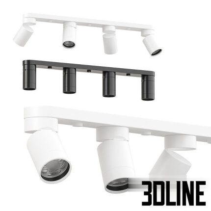 IKEA NIMONE spot ceiling light 0(3dline.net)