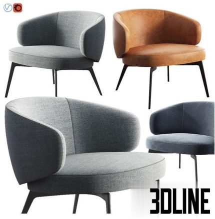 Lema Bice Armchair Rogerseller(3dline.net)