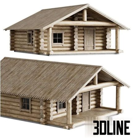 Log house 0 (2)(3dline.net)