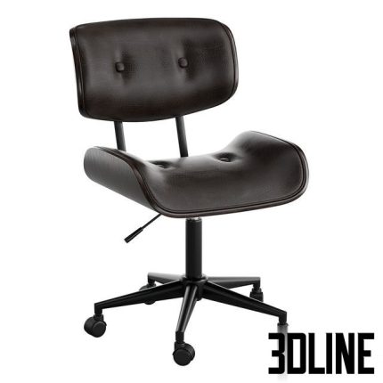 Lombardi Adjustable Desk Chair 0 (2)(3dline.net)