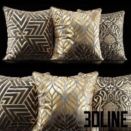Luxury pillows 0(3dline.net)