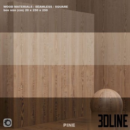 Material wood pine solid (seamless) - set 51 0(3dline.net)