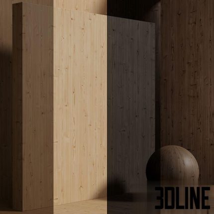 Material wood (seamless) pine spruce (3dline.net)