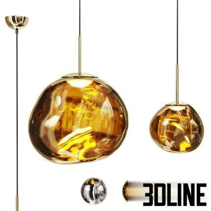 Melt Led Pendant by Tom Dixon 0(3dline.net)