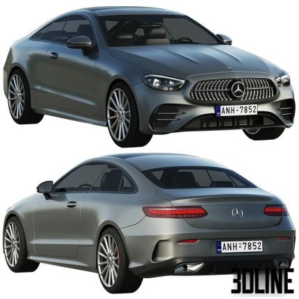 Mercedes-Benz_E-Class_Coupe_AMG-Line_2021(3dline.net)