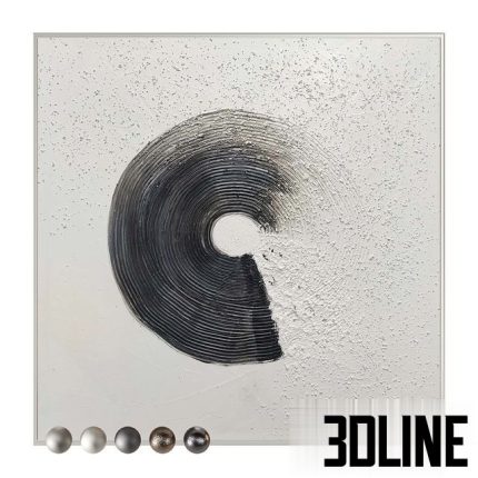 Modern Abstract Painting(3dline.net)