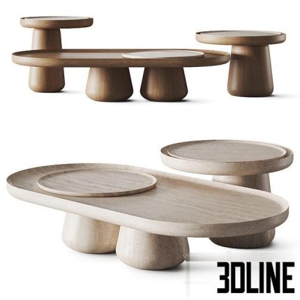 Mohdern Bold Coffee Tables 0(3dline.net)