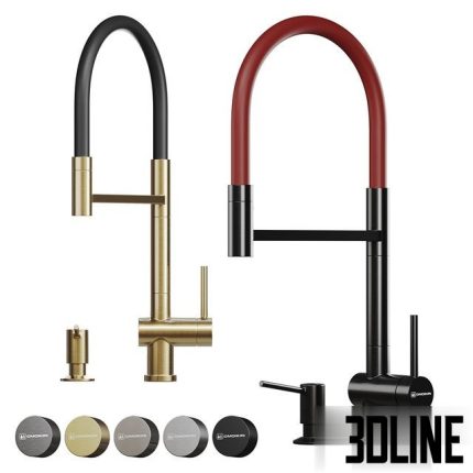 Omoikiri Kanto-2. Kitchen faucet 0(3dline.net)