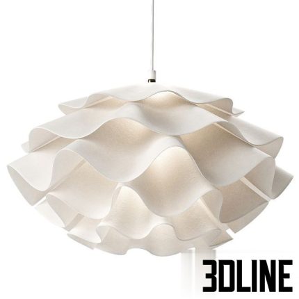 Pendant chandelier Modern White Pendant 0(3dline.net)