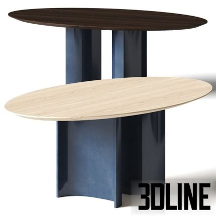 Porro – Jeff dining table 0(3dline.net)