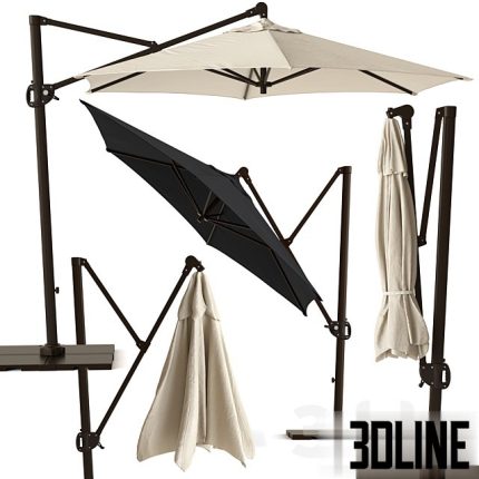 Round Cantilever Outdoor 0(3dline.net)