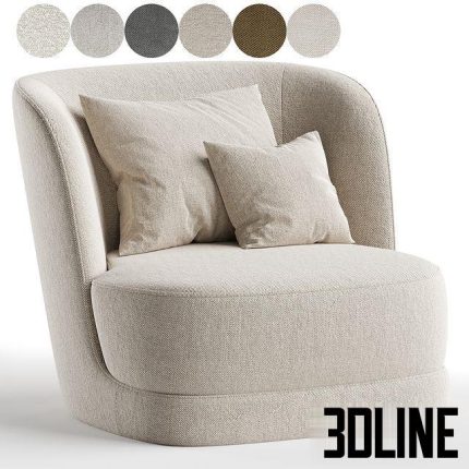 Royal armchair 0(3dline.net)