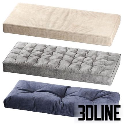 Seat pillows set 001 0(3dline.net)