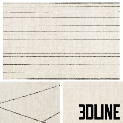 Set of carpets MICOL by KAVE HOME 0(3dline.net)