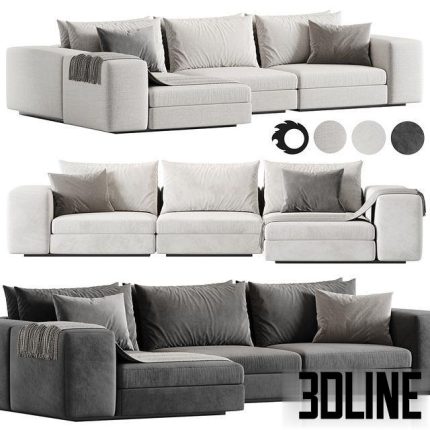 Sofa Vista Grande Lounge By Eichholtz 0(3dline.net)
