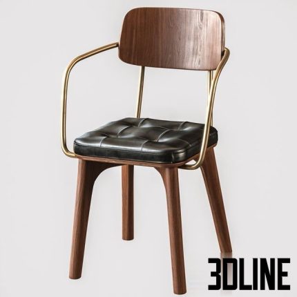 Stellar Works UTILITY ARMCHAIR V 0 (2)(3dline.net)