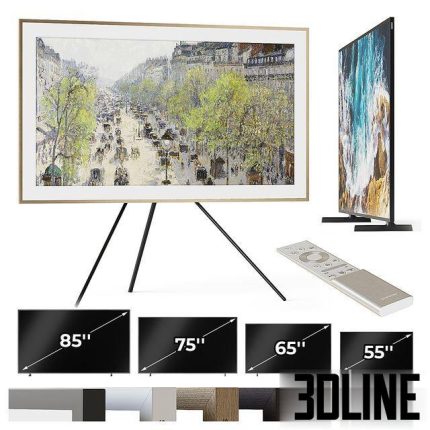 TV Samsung QLED The Frame 4K LS03B 0(3dline.net)