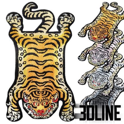 Tibetan tiger rug 0(3dline.net)