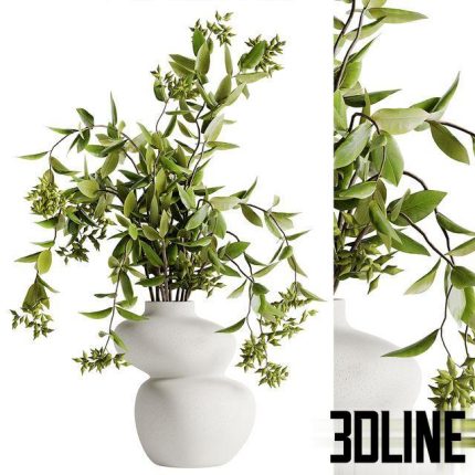 Twig bouquet 08 0(3dline.net)