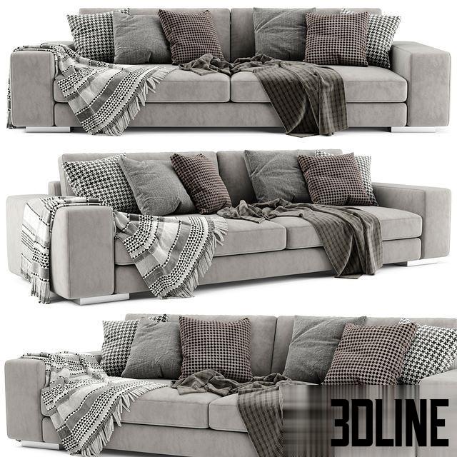 Verzelloni Holden 2 Seats Sofa 0(3dline.net)