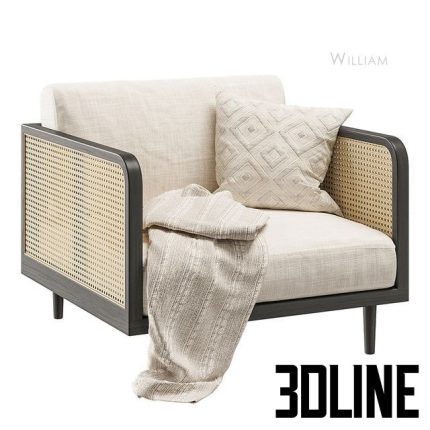 William Cosmo armchair 1(3dline.net)