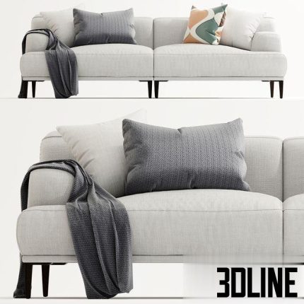 Abisko Quartz Sofa 0(3dline.net)