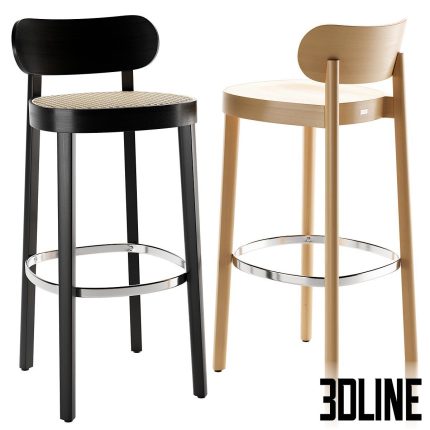 Bar Stool Thonet 118H(3dline.net)