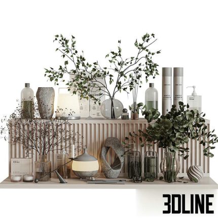 Bathroom set model 02(3dline.net)