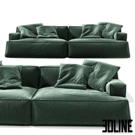Baxter DAMASCO SOFA r(3dline.net)